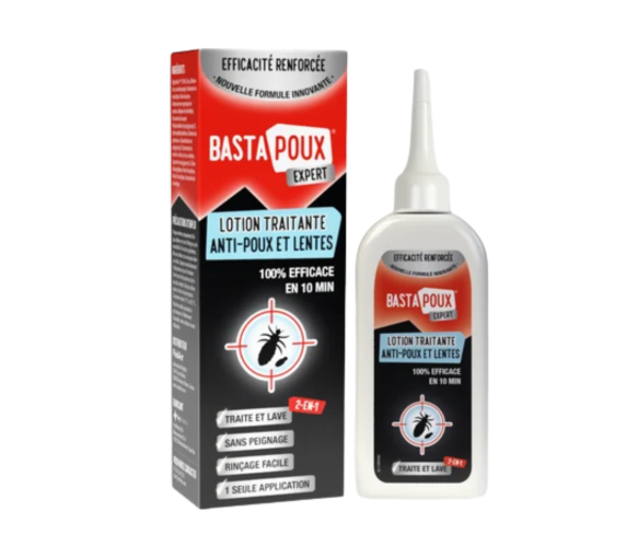 BastaPoux expert lotion traitante anti-poux et lentes PediAct - flacon de 100ml - image 1
