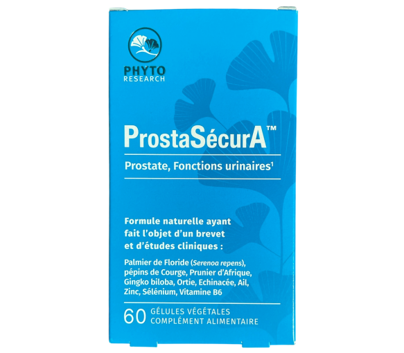 ProstaSécurA Phyto research - boîte de 60 gélules végétales - image 1