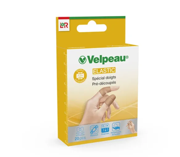 Elastic pansements spécial doigts Velpeau - boite de 20 pièces - image 1