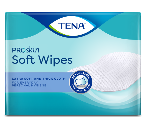 ProSkin lingettes douces 30x32cm Tena - 135 lingettes