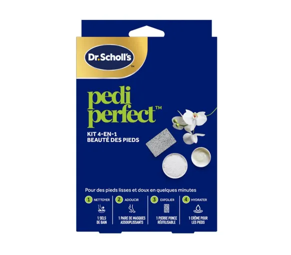 Pedi Perfect kit 4 en 1 beauté des pieds Scholl - coffret de 5 produits - image 1