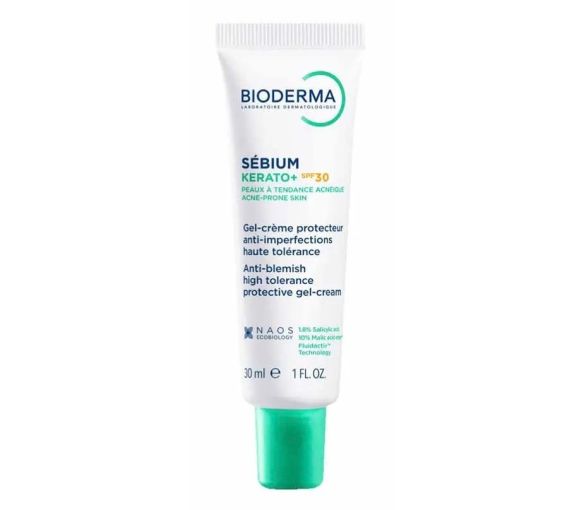 Sébium Kerato+ gel-crème protecteur anti-imperfections SPF30 Bioderma - tube de 30ml - image 1