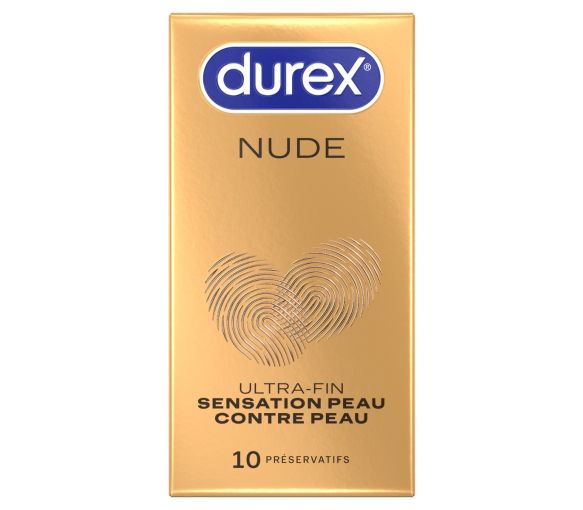 Préservatifs Nude Durex - boîte de 10 préservatifs - image 1