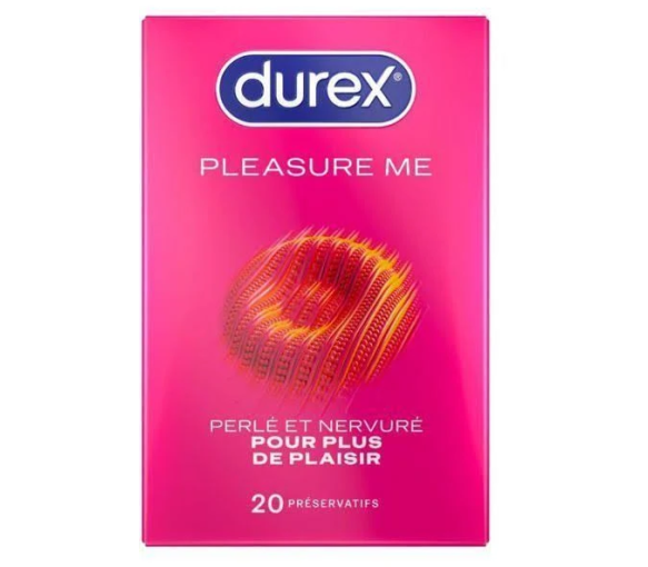 Préservatifs Pleasure Me Durex - boîte de 20 préservatifs - image 1