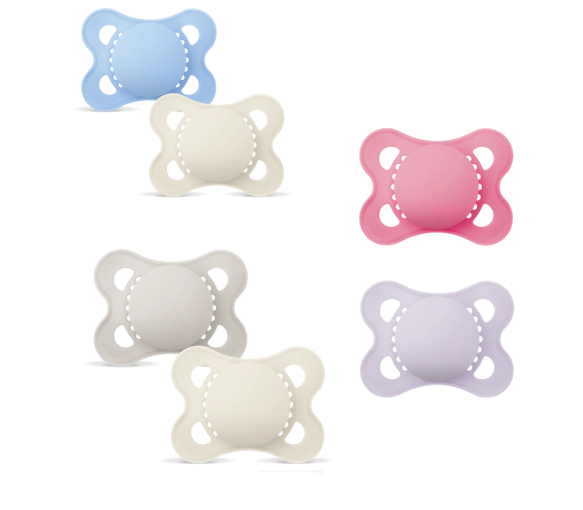 Sucette original silicone 2-6 mois Mam - boîte de 2 sucettes