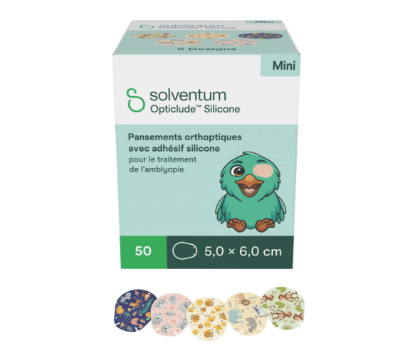 Opticlude Silicone Pansements orthoptiques avec adhésif 3M Solventum - image 1