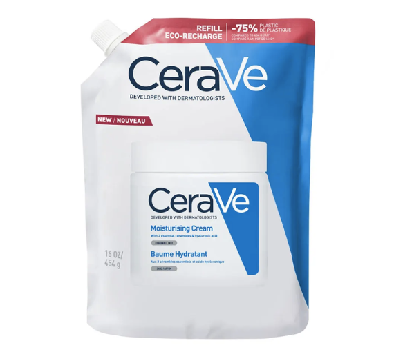 Baume hydratant Cerave - éco-recharge de 454g - image 1