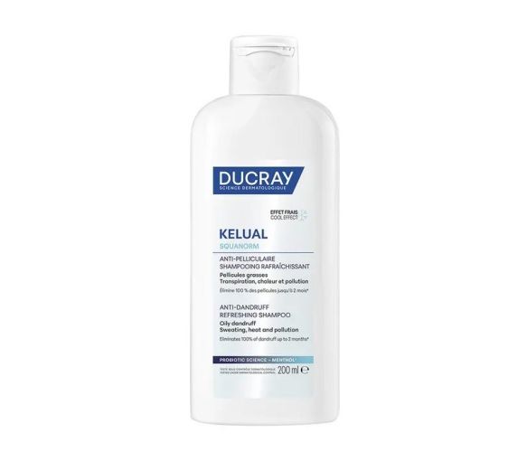 Kelual Squanorm shampooing anti-pelliculaire rafraîchissant Ducray - flacon de 200ml - image 1