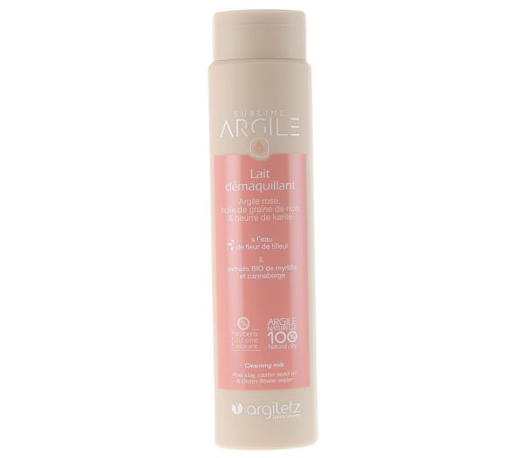 Lait démaquillant Argiletz - tube de 250ml