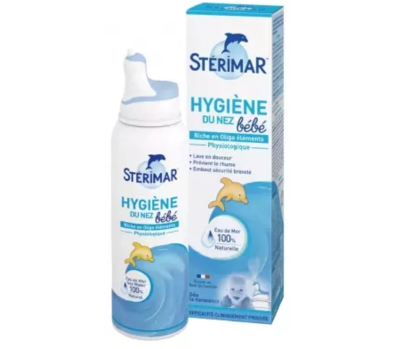 Hygiène du nez bébé Stérimar - spray de 50ml