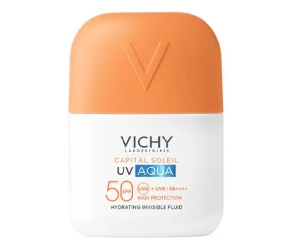 Capital Soleil UV aqua fluide hydratant invisible SPF50 Vichy - tube de 50ml