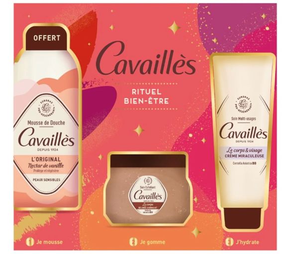 Coffret Rituel douceur Cavaillès – 3 produits dont 1 offert - image 1