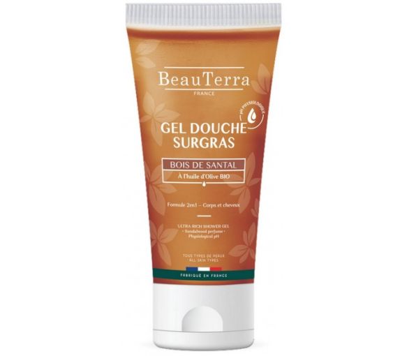 Gel douche surgras bois de santal Beauterra - image 1