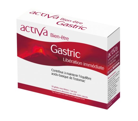 Activa bien-être Gastric - boîte de 30 gélules - image 1