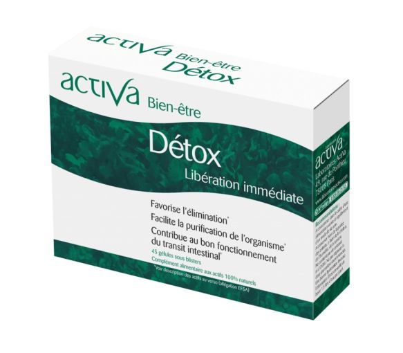 Activa bien-être detox - boite de 30 gélules - image 1