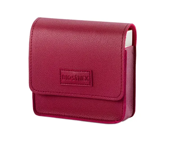 Pilulier rouge Biosynex - un pilulier semainier