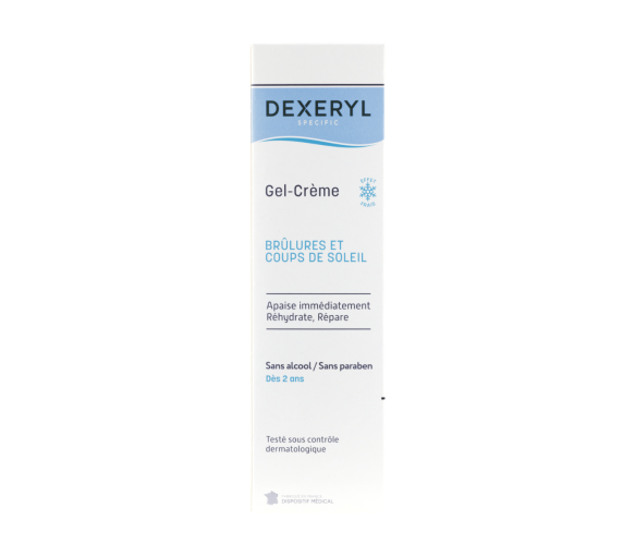 Dexeryl gel-crème effet frais Brûlures et coups de soleil Pierre Fabre - image 1