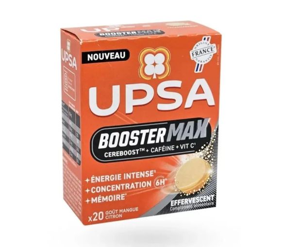 Booster Max Upsa goût mangue citron – 20 cachets effervescents - image 1