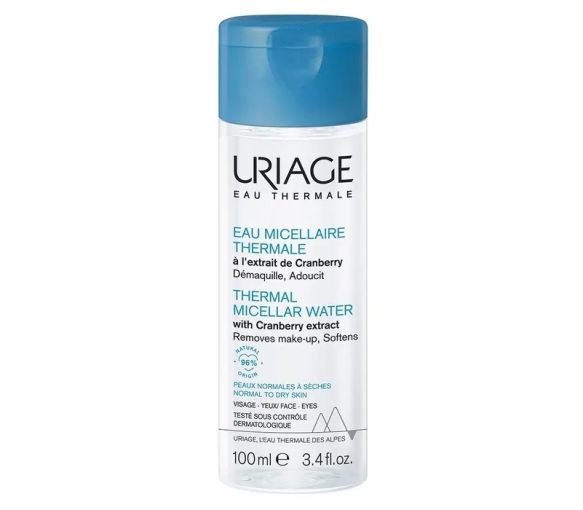 Eau micellaire thermale peaux normales à sèches Uriage - flacon de 100ml - image 1