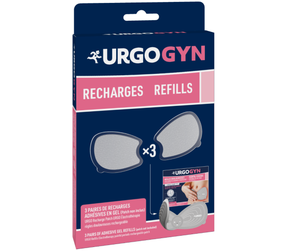 Recharges patch d'électrothérapie règles douloureuses Urgo - boite de 3 patchs - image 1