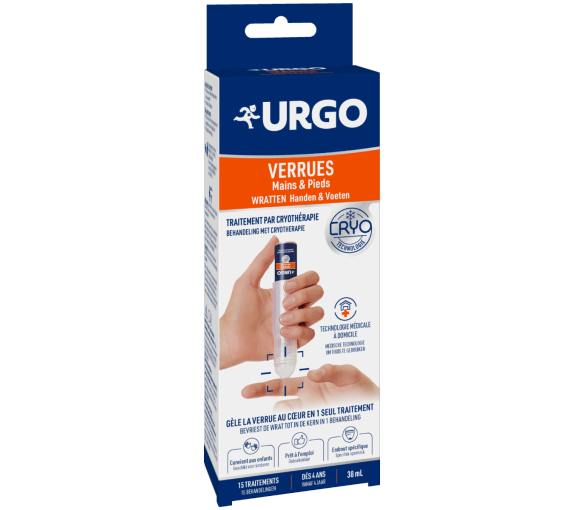 Verrues mains et pieds Urgo - flacon de 38 ml (15 traitements) - image 1