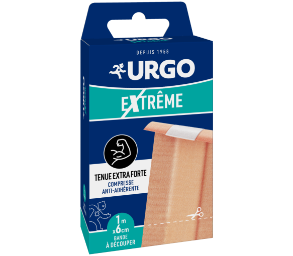 Pansements Extrême Urgo - boîte d'une bande à découper de 6cmx1m