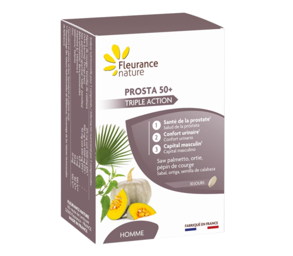 Prosta 50+ triple action Fleurance nature - boîte de 60 comprimés