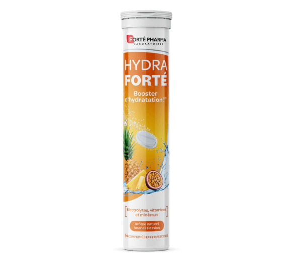 Hydra Forté booster d'hydratation arôme naturel cola Forté Pharma - 24 comprimés effervescents - image 1