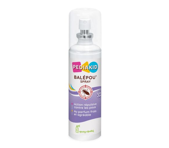 Balépou spray répulsif anti-poux Pediakid – 100 ml - image 1