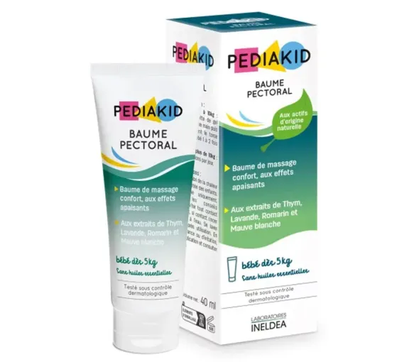 Baume pectoral Pediakid - tube de 40ml