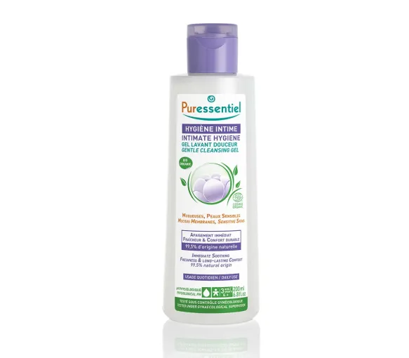 Gel lavant douceur hygiène intime bio Puressentiel - flacon de 200ml
