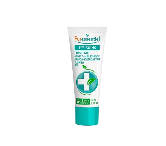 1ers soins arnica-hélichryse gel Puressentiel - tube de 50ml