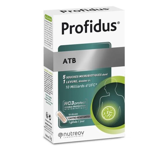 Profidus ATB Nutreov - boîte de 10 gélules