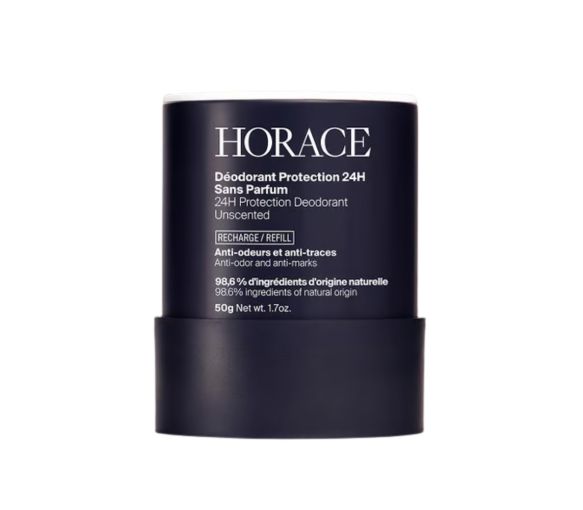 Recharge déodorant protection 24h sans parfum Horace – 50 g - image 1