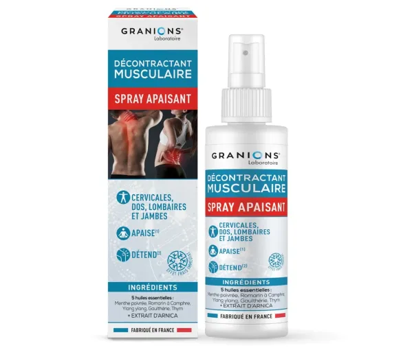 Décontractant musculaire spray apaisant Granions - spray de 100ml - image 1