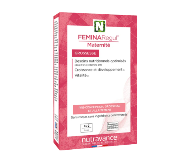 Feminaregul maternité Nutravance - boîte de 60 gélules
