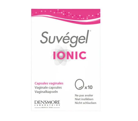 Suvégel ionic capsules vaginales Densmore - boîte de 10 capsules