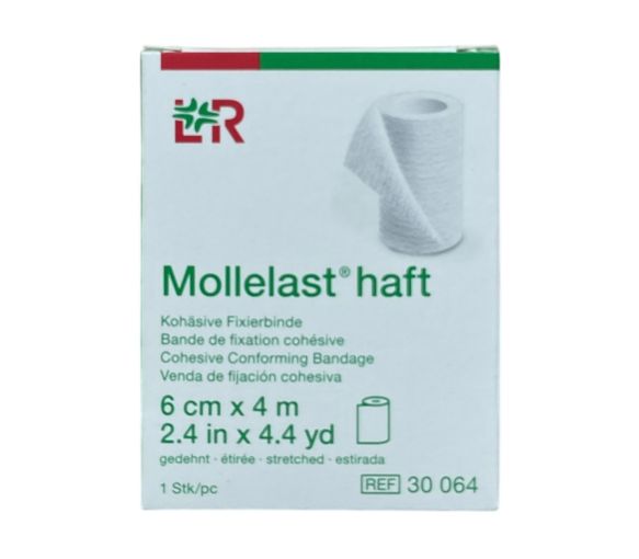 Bande cohésive Mollelast haft Lohmann & Rausher - 1 bande 6cmx4m