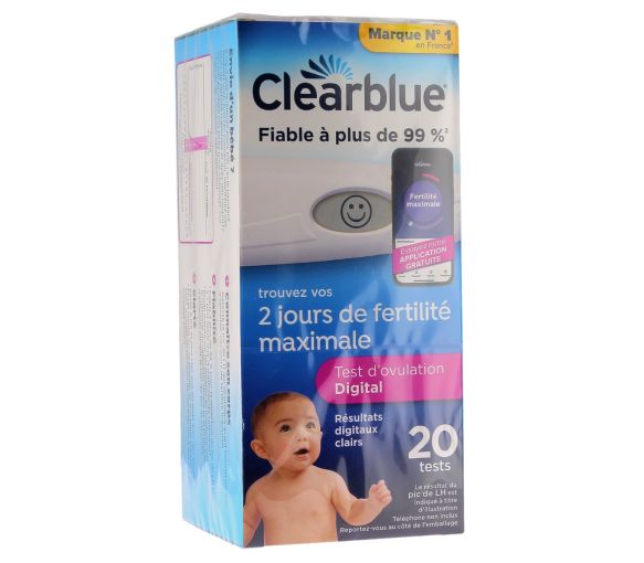 Test d'ovulation digital Clearblue - image 1