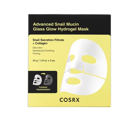 Advanced masque hydrogel à la bave d'escargot Cosrx - 3 masques