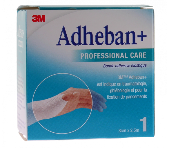 Adheban+ Bande de contention adhésive 3M - une bande - image 1