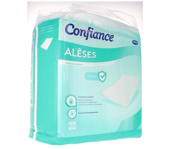 Alèses absorbantes niveau 8 Confiance - 30 alèses de 60x90cm