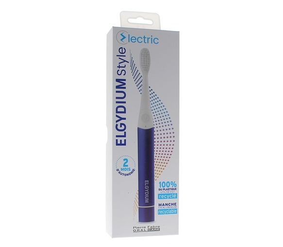Brosse à dents électrique Style Electric Elgydium - une brosse à dents électrique
