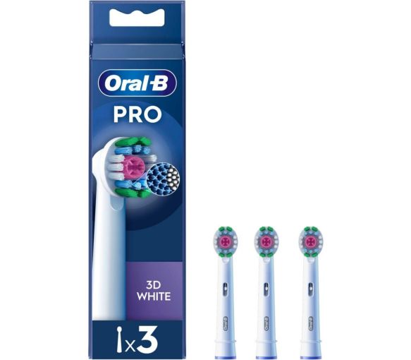 Brossettes Pro 3D White Oral-B - 3 brossettes - image 1