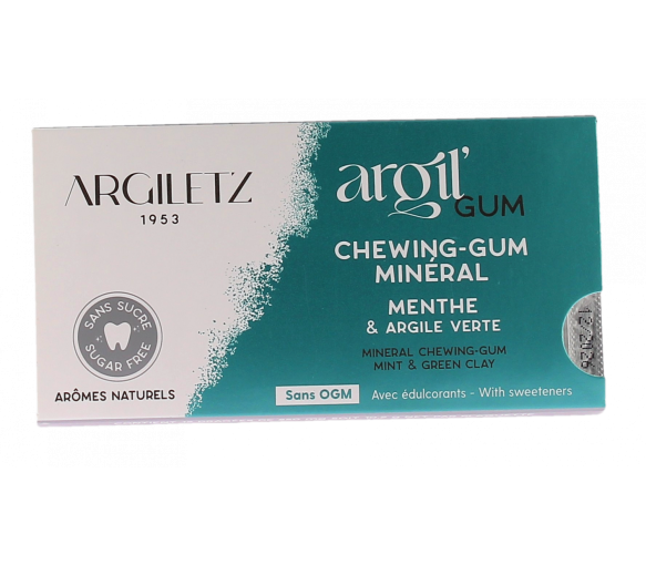 Chewing gum arôme menthe Argiletz - 1 étui - image 1