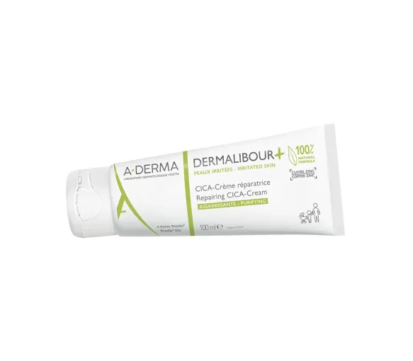 Cica-crème réparatrice assainissante Dermalibour+ A-derma - tube de 100 ml - image 1