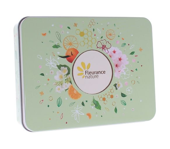 Coffret crèmes mains éveil des sens bio Fleurance nature - 4 tubes de 30 ml - image 1