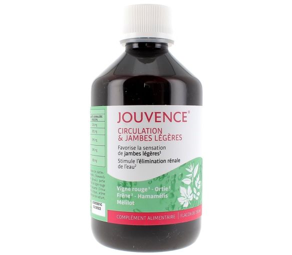 Circulation et jambes légères Jouvence - flacon de 250 ml