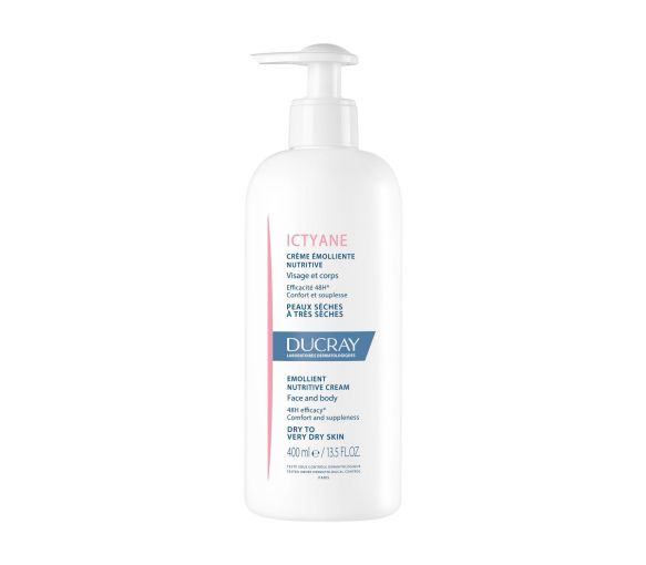Ictyane Crème émolliente nutritive Ducray - flacon-pompe de 400 ml - image 1