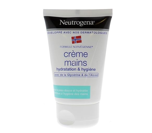 Crème mains hydratation & hygiène Neutrogena - tube de 50ml